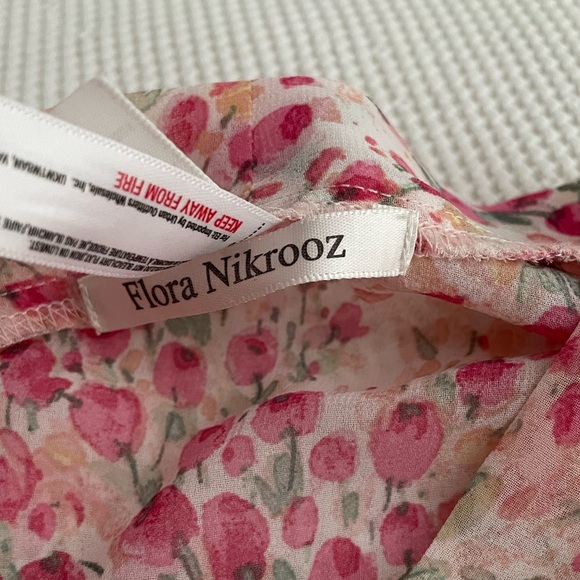 Flora Nikrooz sheer kimono cover up bathrobe - Picture 4 of 5